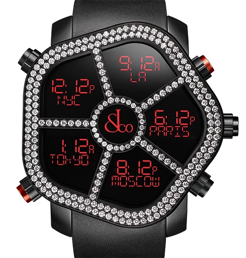 (image for) Jacob & Co DIAMOND BEZEL GH100.11.RU.PB.A Ghost watch for sale